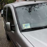 Parkeervergunning achter autoruit verdwijnt