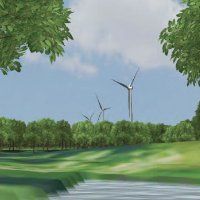 Windmolens moeten nog meer het Balijbos in