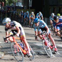 Sfeervolle wielerronde