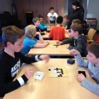 Kinderen leren go in Delfgauw