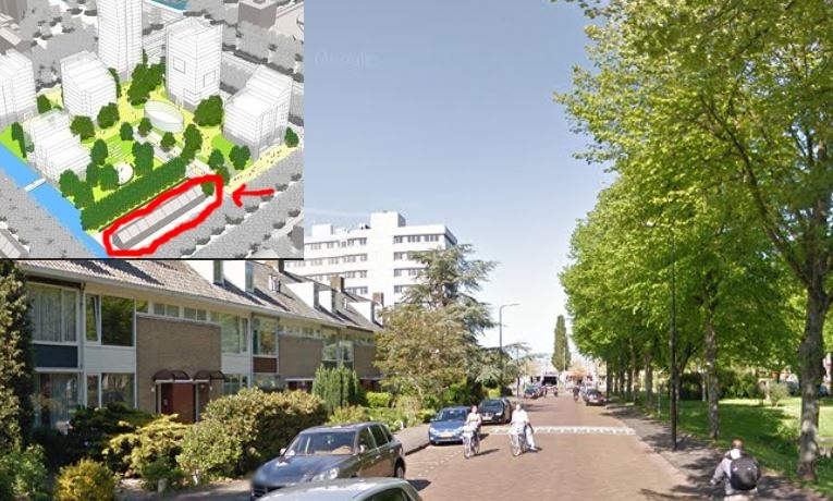 Bewoners Prinses Irenelaan bevreesd voor woontorens