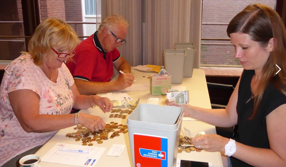 Bijna 15.000 euro voor KWF Kankerbestrijding