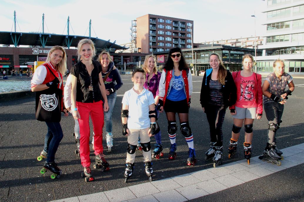 Happy Fit skatetocht en wandeltocht