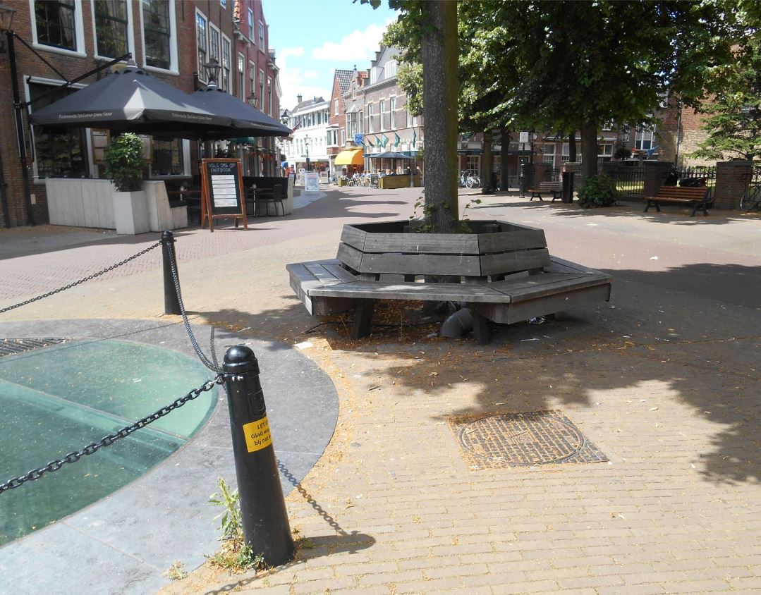 Vieze vlek in Rijswijkse historische centrum