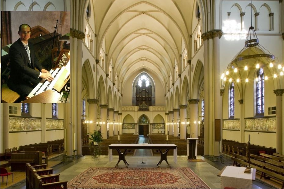 Aleš Nosek geeft orgelconcert in de Bonifatiuskerk