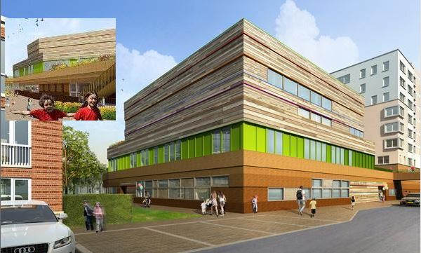 Brede school RijswijkBuiten:  Woonkamer van Sion
