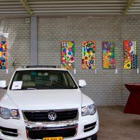 Kunst tussen de auto’s