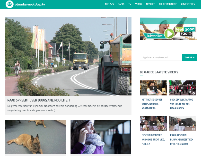 Nieuwe website voor nieuwsplatform