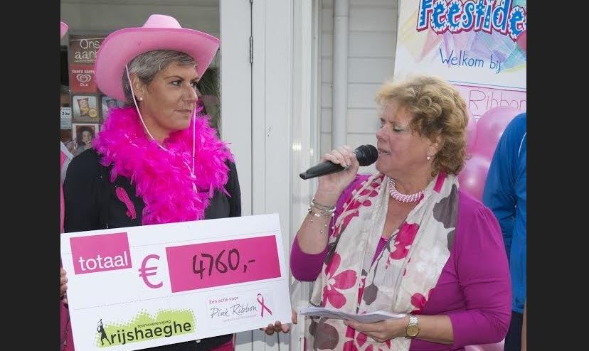 Rijshaeghe tennistoernooi voor Pink Ribbon