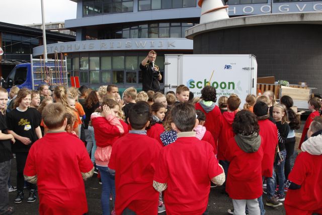Drie scholen doen mee aan Rijswijkse Afvalrace