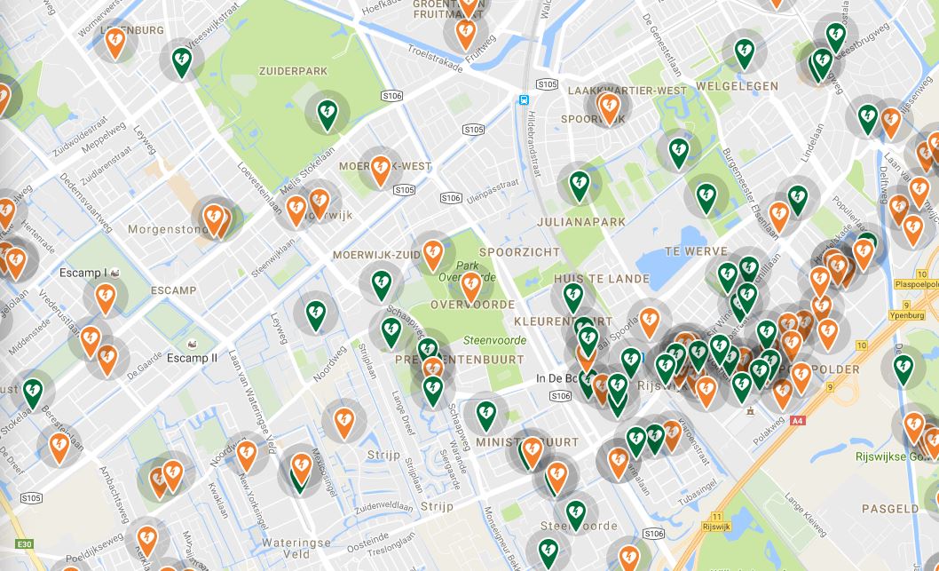 AED’s in Rijswijk op Gemeente website