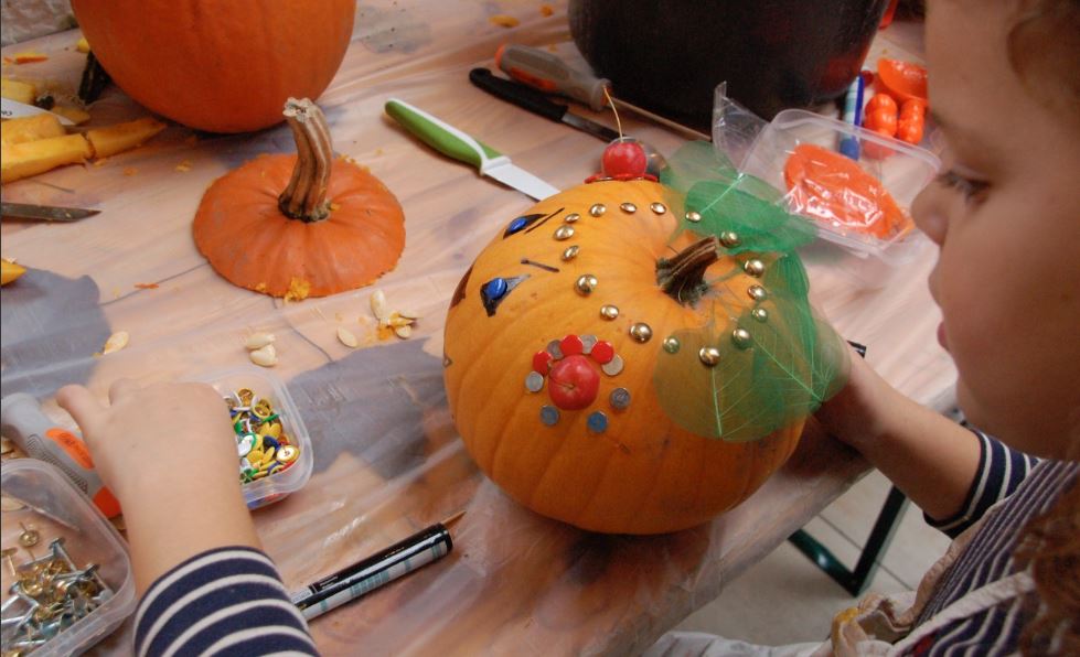 Gratis Halloween Pompoen workshop in De Bogaard