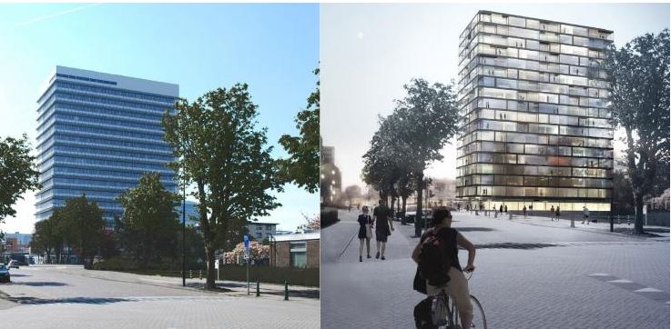Oude belastingkantoor wordt gestript en uitgebreid