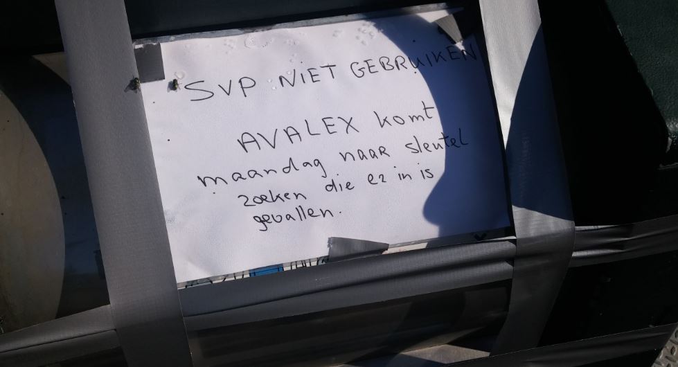 Bijzondere sleutelbos verloren
