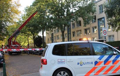 Hoogwerker haalt Rijswijkse uit haar woning