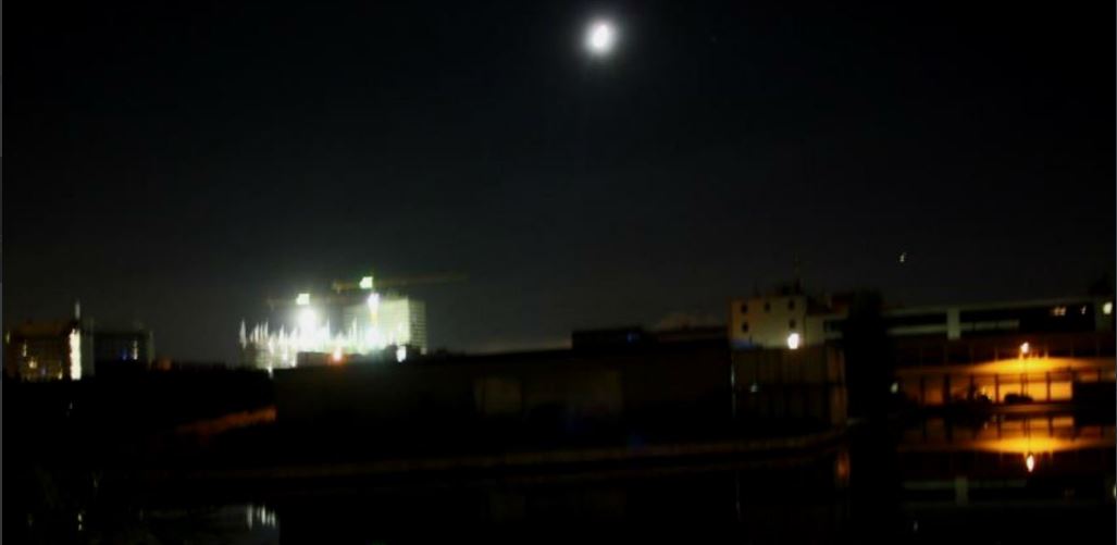 Nachtelijk schouwspel in Rijswijk