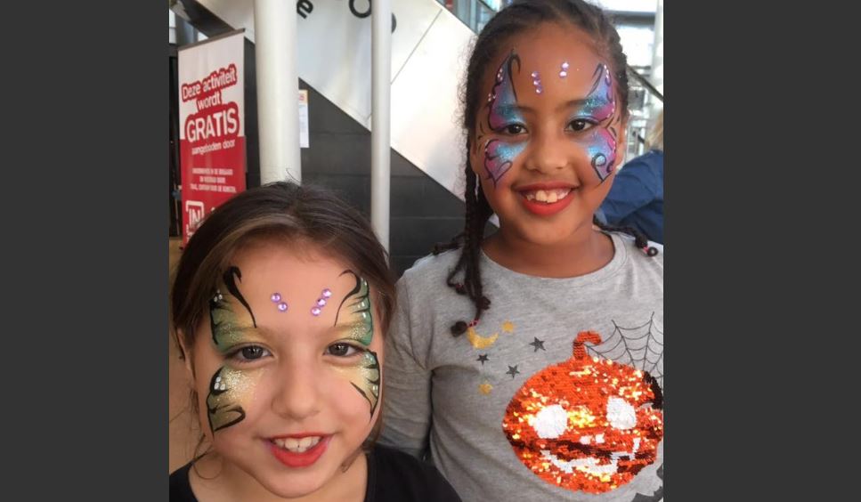 Workshop Duo-schminken succes