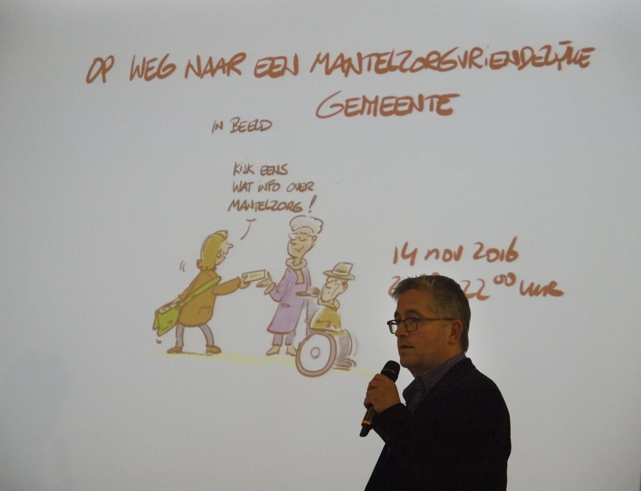 Cartoonist Kurf bracht het probleem treffend in beeld.