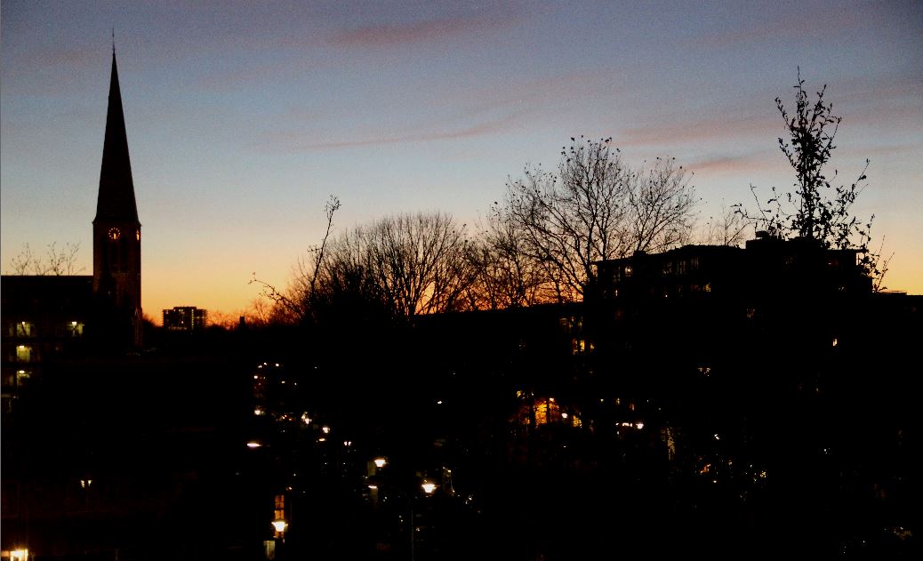 Klok kijken op de Bonifatiuskerk