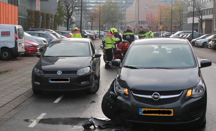 Ruzie over parkeerplek eindigt in botsing