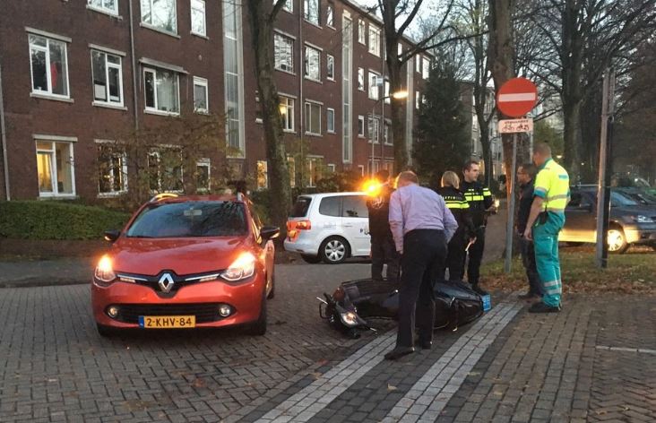 Aanrijding, niemand naar ziekenhuis
