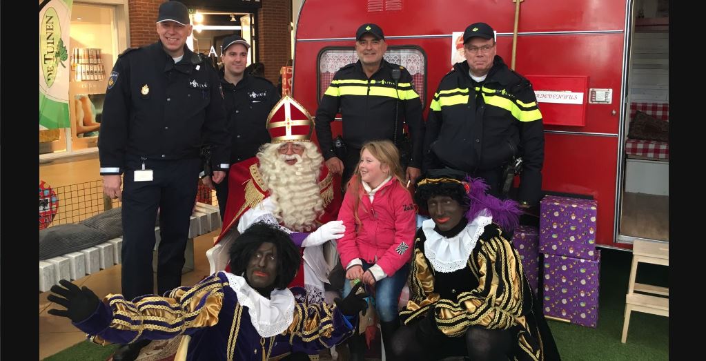 Sint blij met politie vrijwilligers