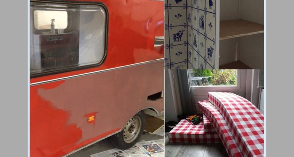 Sinterklaas logeert in een Sintcaravan