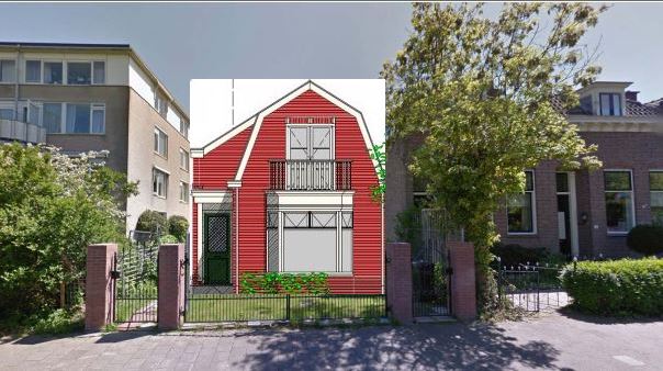 Aan het Julialaantje 1 komt een nieuwe woning