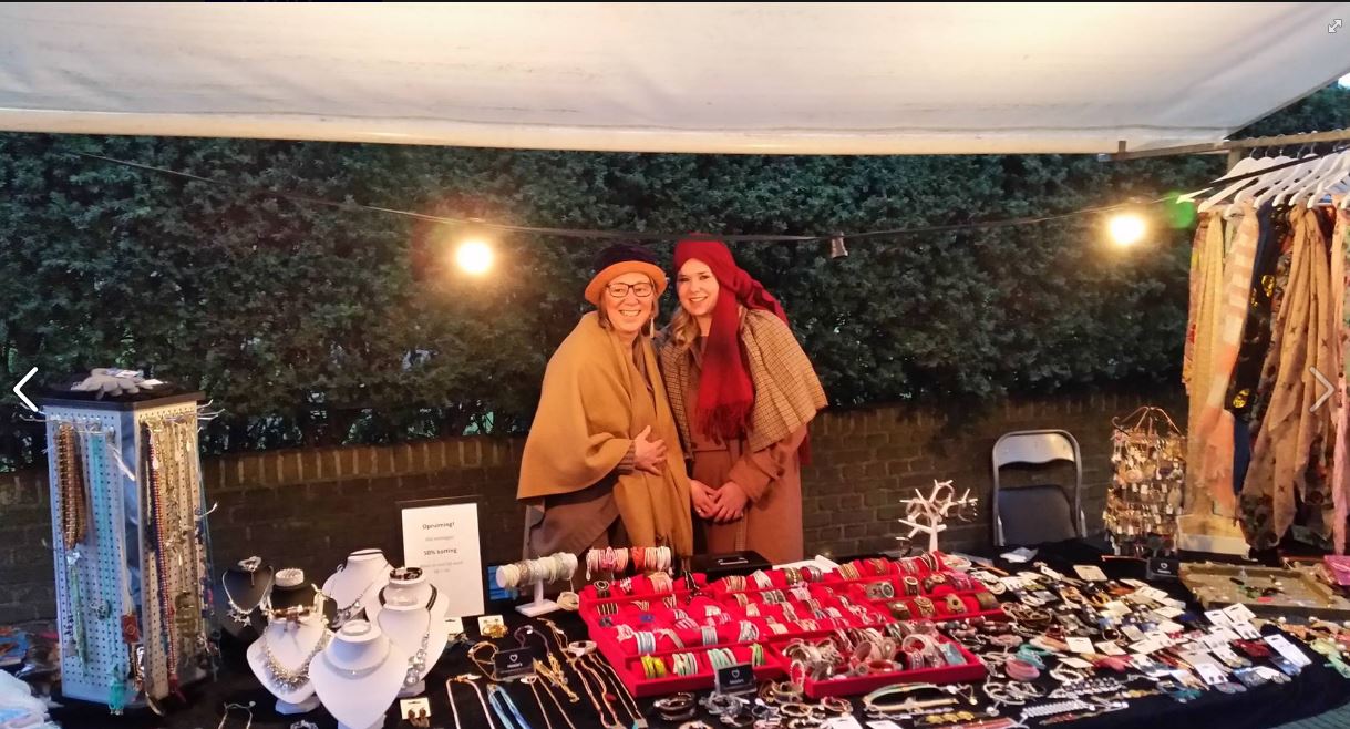 Wie komt er op de kerstmarkt staan?