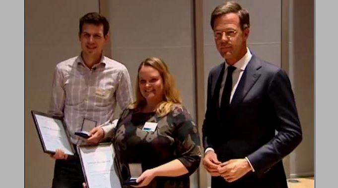 Medailles van Mark Rutte voor Rijswijkse Kinderredders