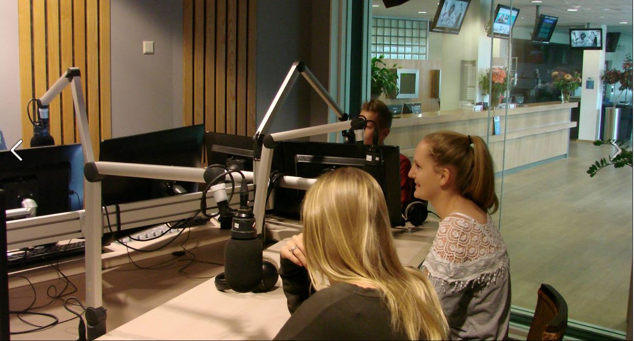 Musical Shrek bij Radio West
