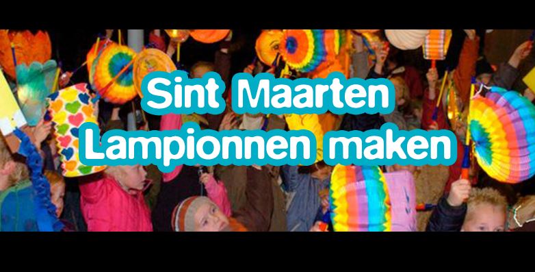 Sint Maarten Lampionnen maken in De Bogaard