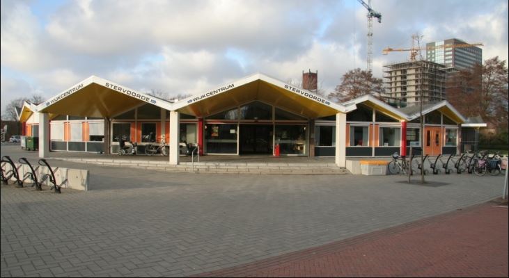 Brandweer bij ontruiming Wijkgebouw Stervoorde