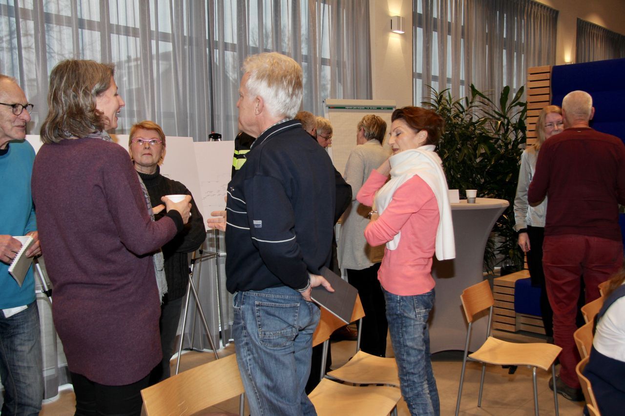 Na de presentatie was er ruimte voor gerichte vragen.