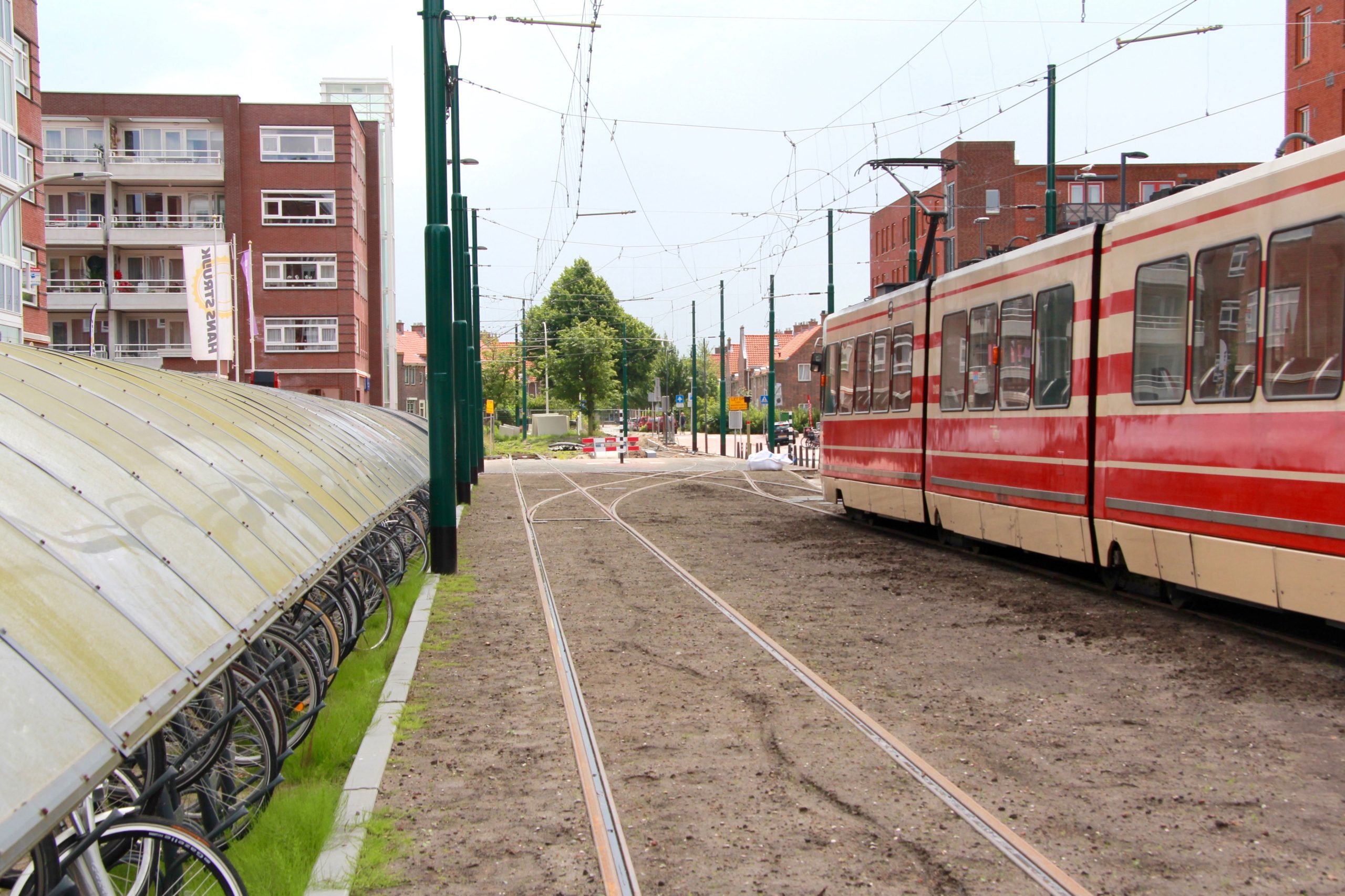 Paar weken vertraging bij eindpunt tramlijn 15 in Nootdorp