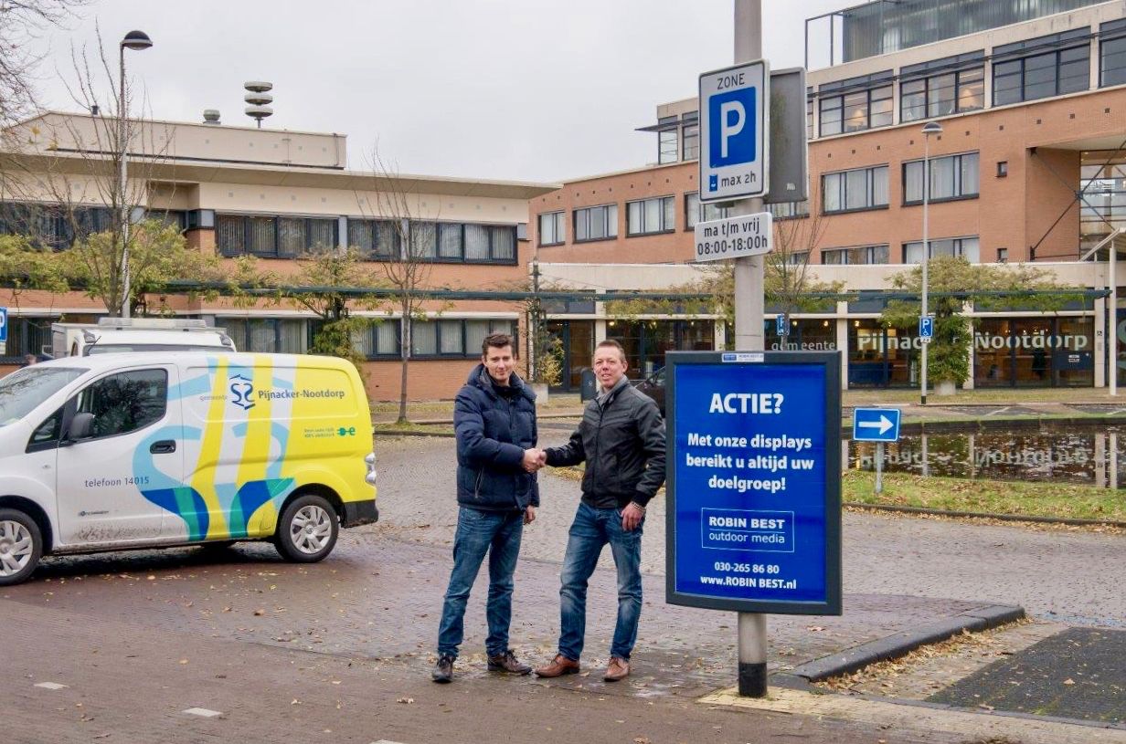Gratis reclamebord voor verenigingen