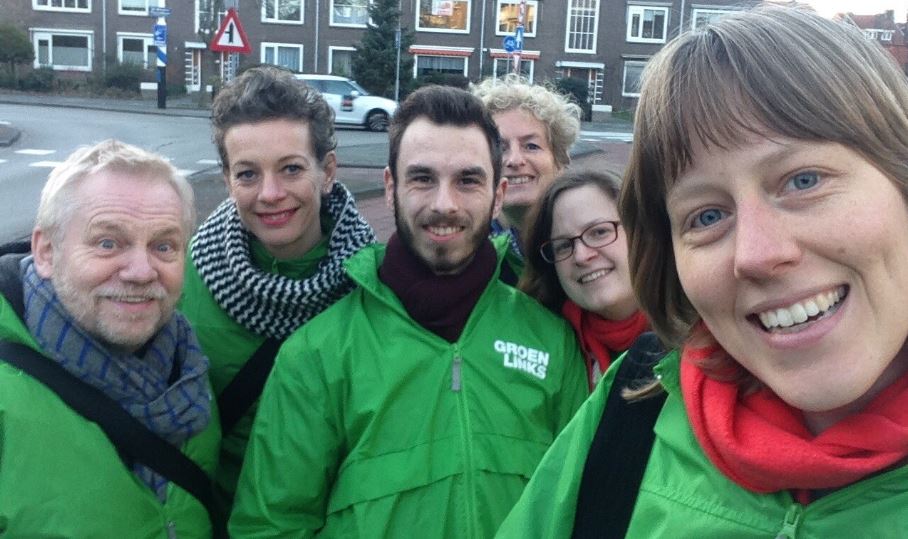 Groen Links Campagne selfie