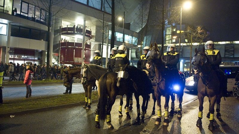 Nootdorper aangehouden na rellen bij voetbalwedstrijd