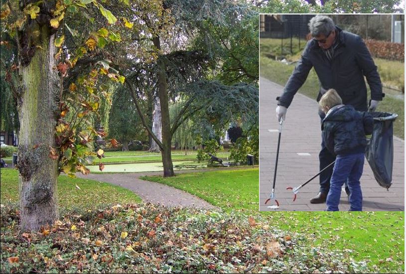 Hou je straat schoon met een afvalgrijper