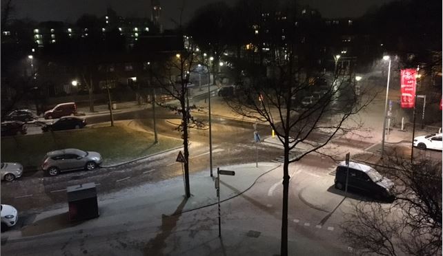 Weer sneeuw in Rijswijk