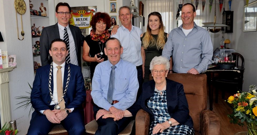 Burgemeester naar 60-jarig huwelijksjubileum