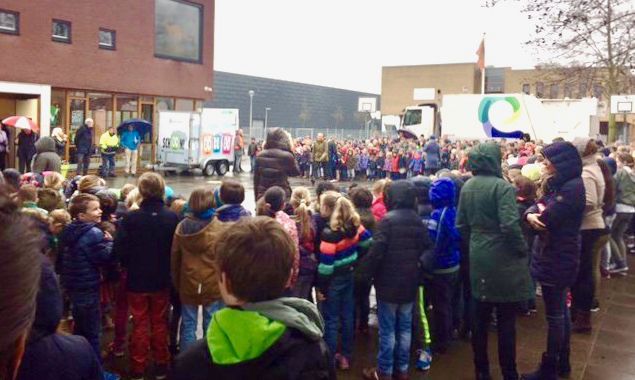 Basisschool De Waterwilg krijgt certificaat Afvalvrije School