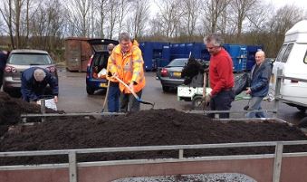 Gratis compost scheppen bij Avalex