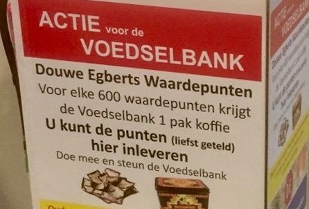 Lionsactie levert 1100 pakken koffie voor Voedselbank op
