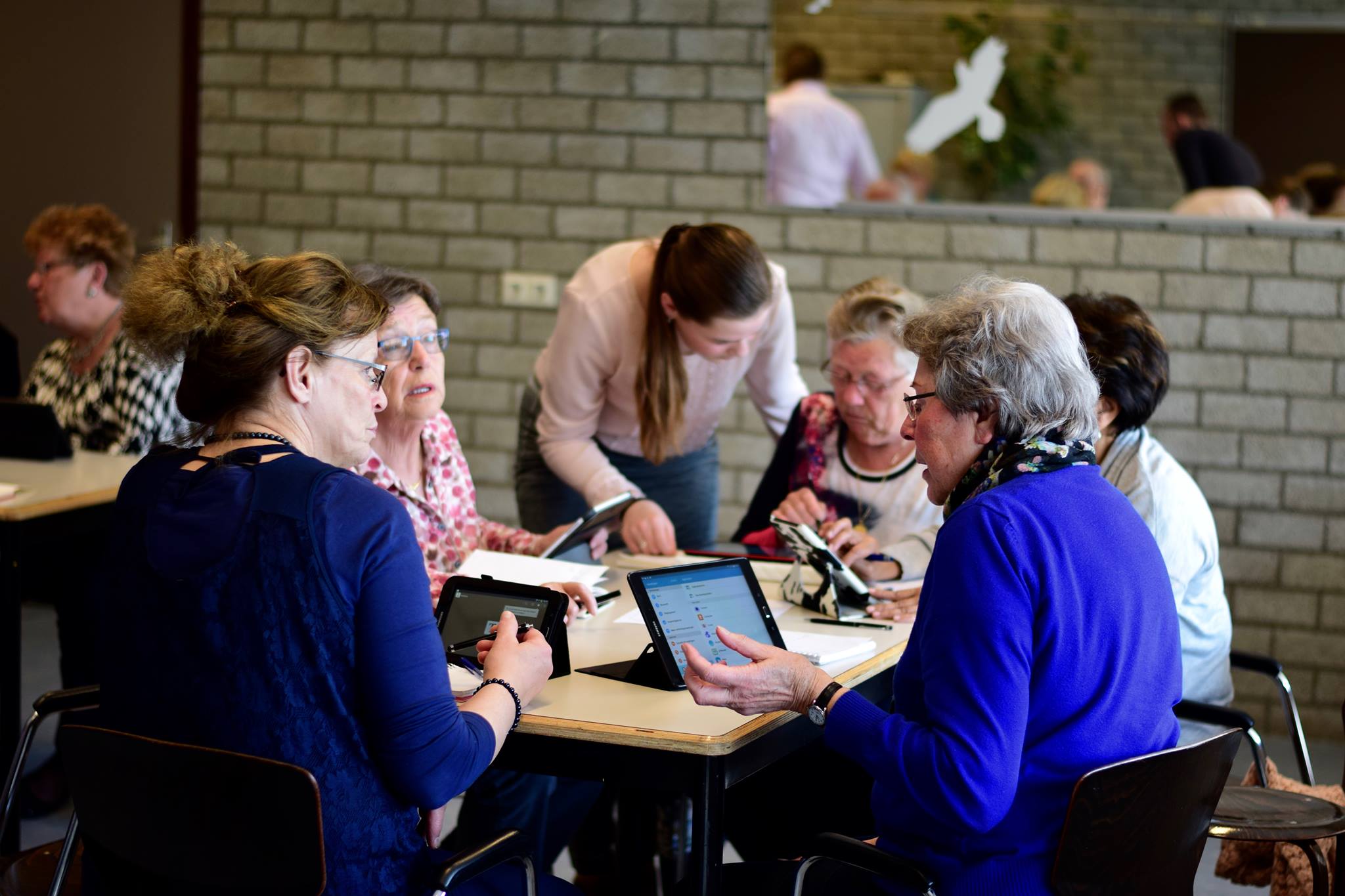 Studenten geven tabletles