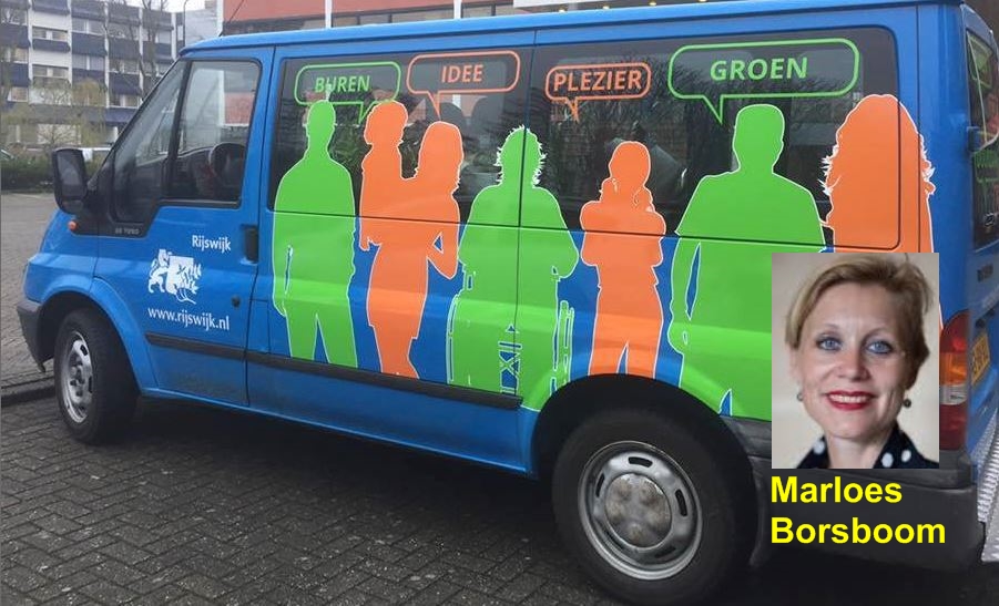 Wethouder Marloes Borsboom in Bogaard