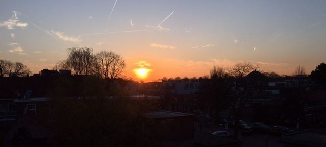 Zonsopgang in Rijswijk
