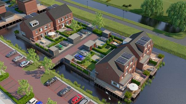 Verkoop tweekappers op Ameland volgende week van start