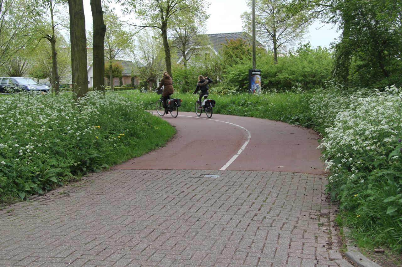 Veel paaltjes in fietspaden in Pijnacker verdwijnen