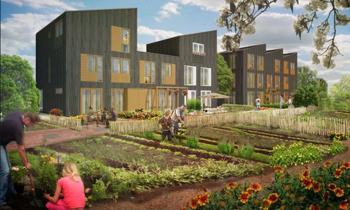 Op het nieuwe landgoed Sion gaan 50 gezinnen wonen